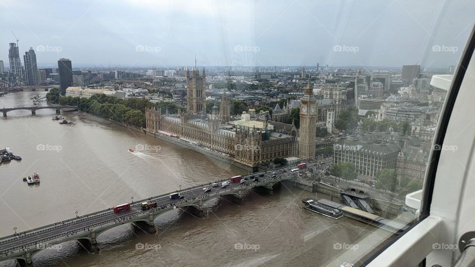 Westminster from the London Eye