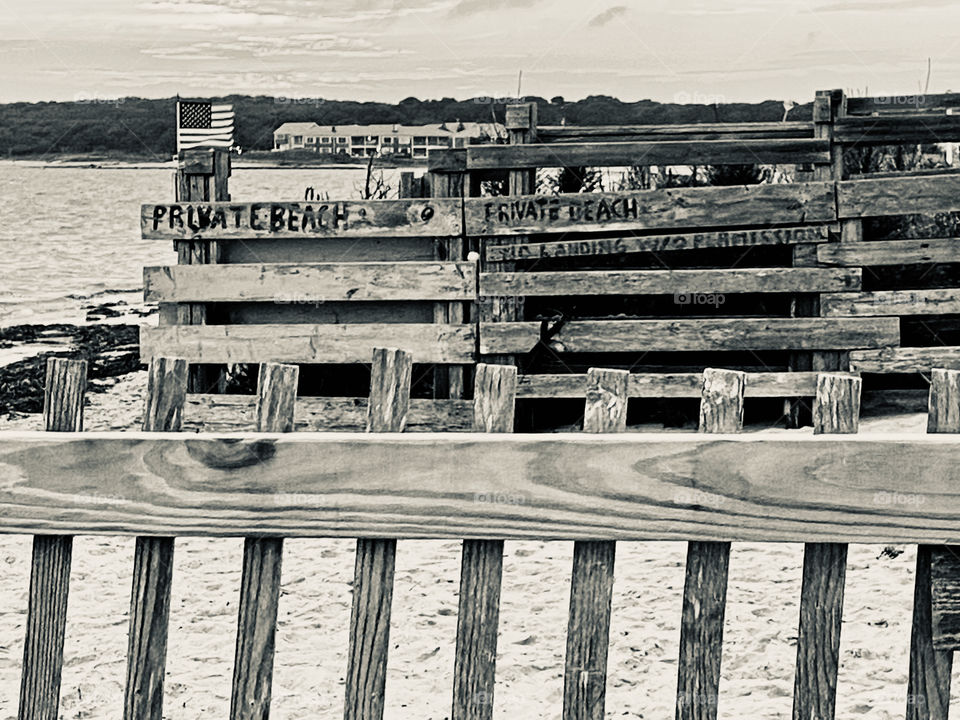 Private beach, Cape Cod, sunset