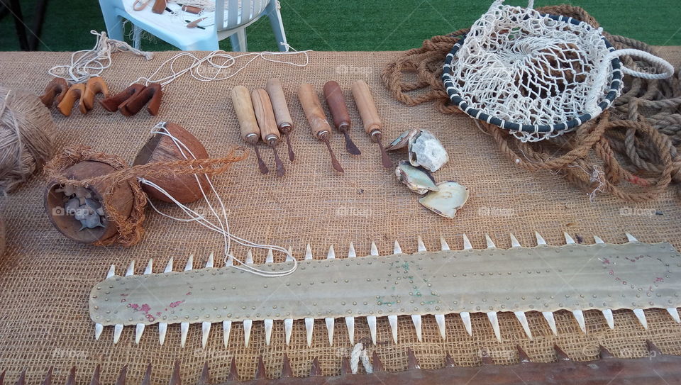 UAE Traditional fishing tools