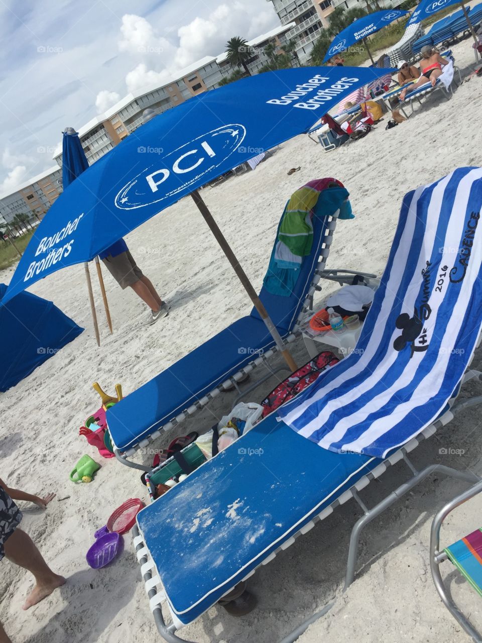 Beach chairs

