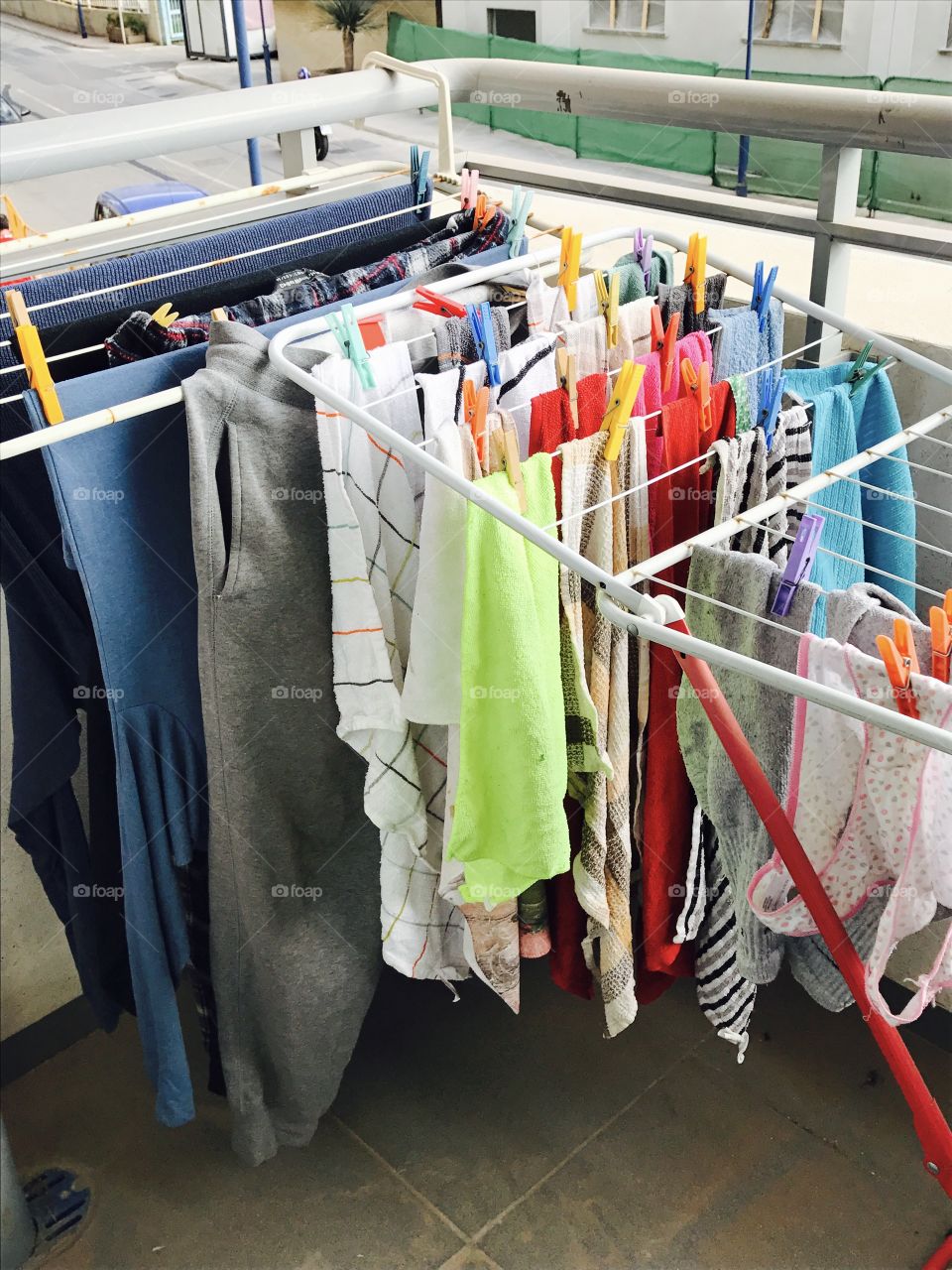 Laundry-clothes-rack-drying-cloths