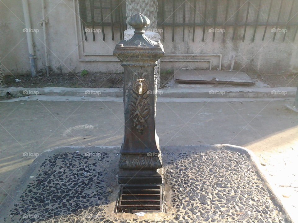 Water Source in El Hamma Public Garden - Algiers