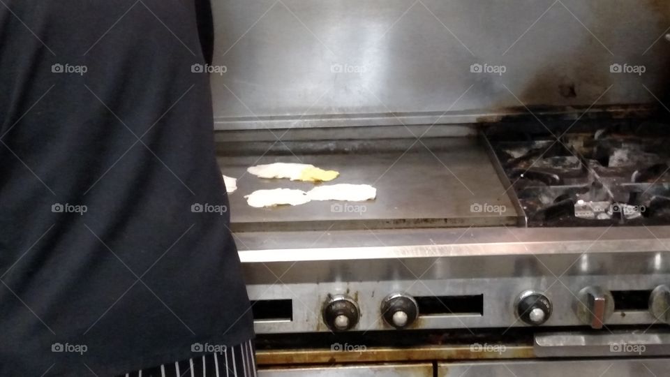 fried eggs for breakfast is a favorite way to start the day at work