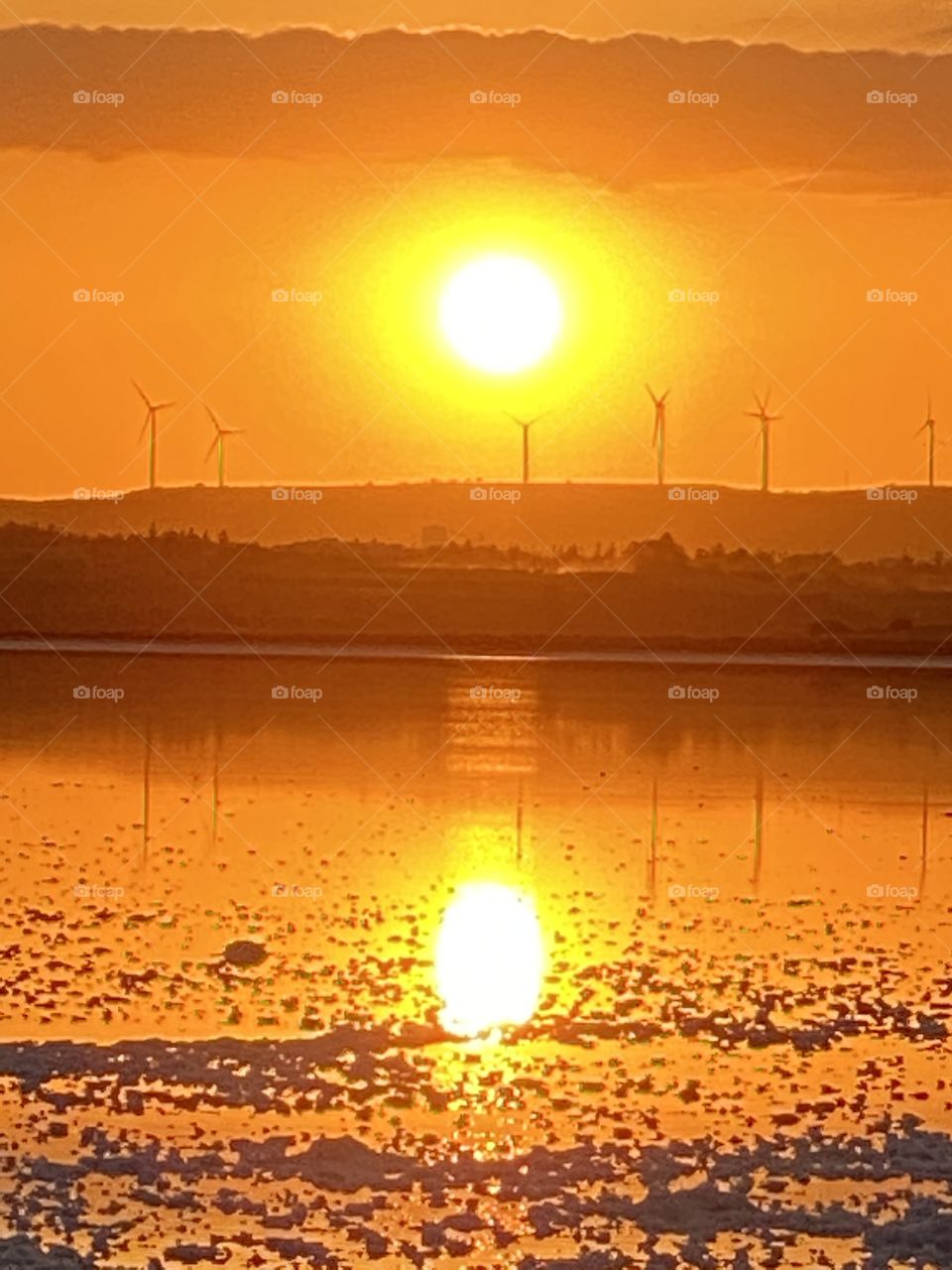 My Magic World with Sunsets and Full moon through My eyes - Cyprus
