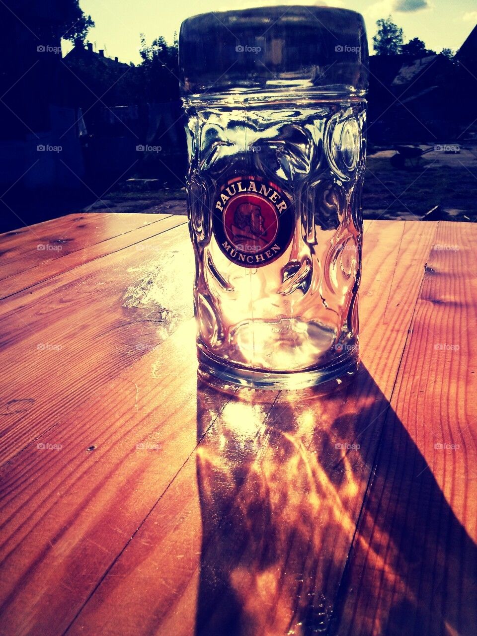 big glass for beer