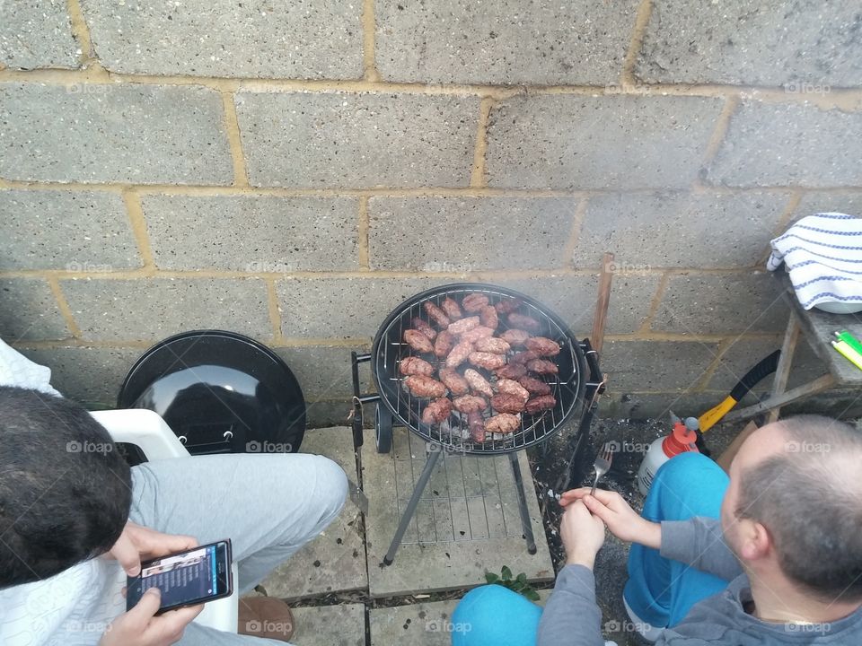 making barbecue