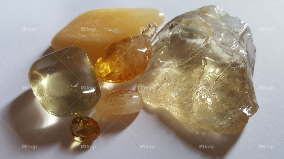 Semi precious stones