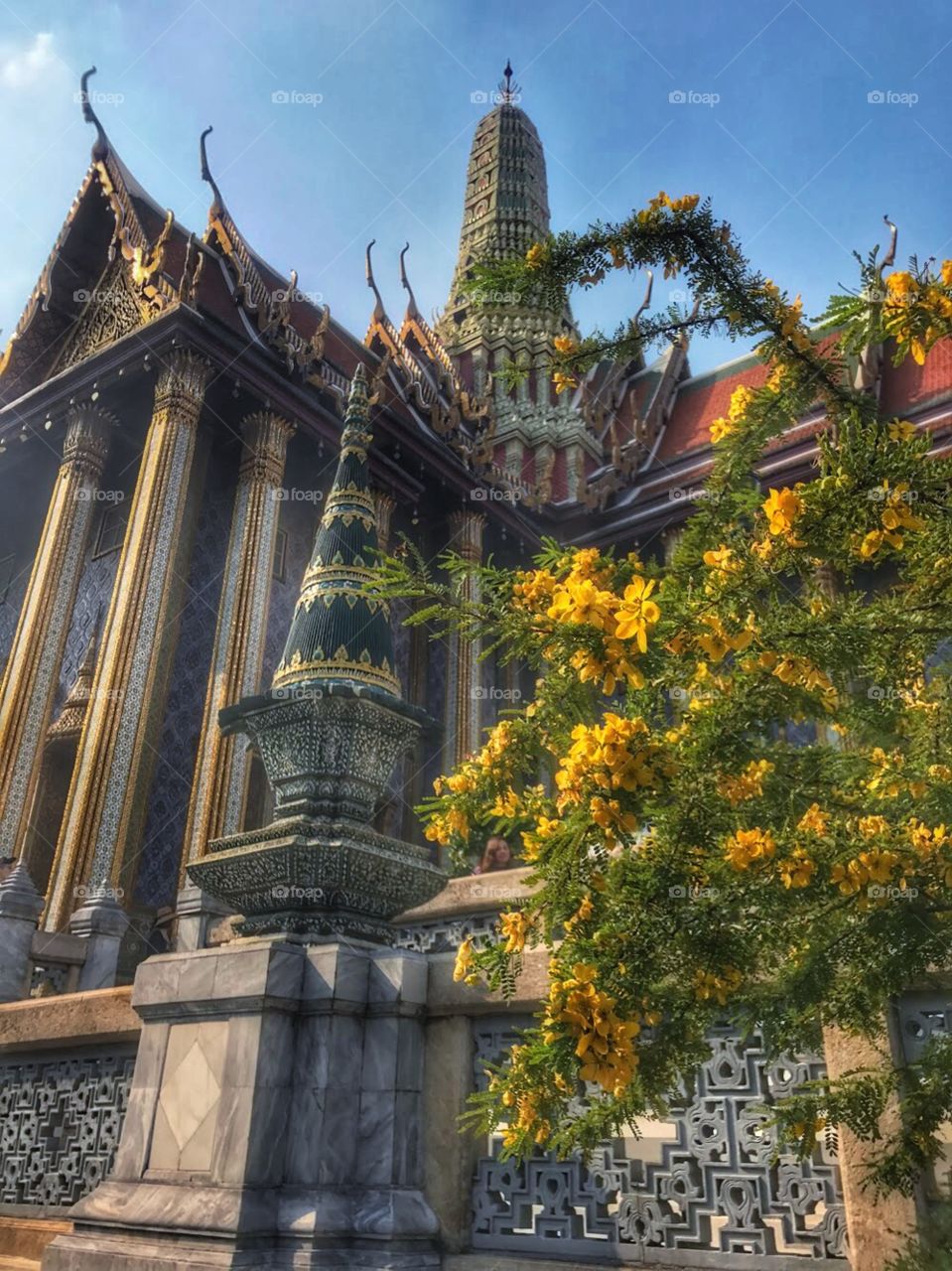 The palace in Thailand