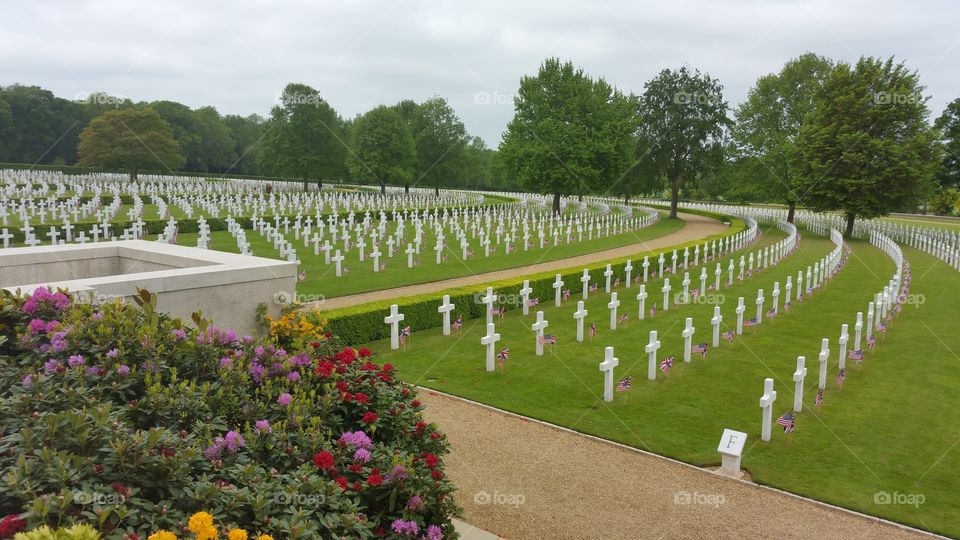 Cambridge UK American War Memorial Memorial Day