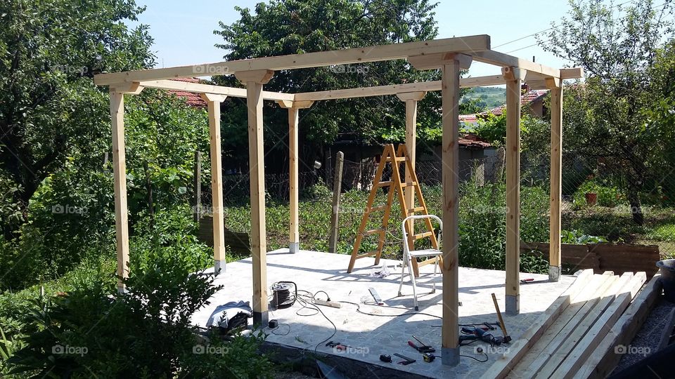 Carpenter work from  my dad