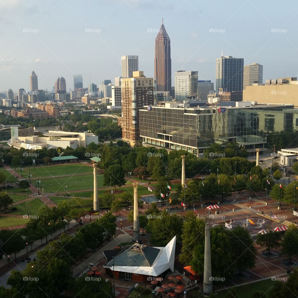 Downtown Atlanta. downtown atlanta