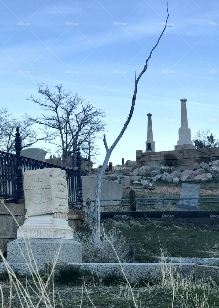 Old cemetery -Virginia city, Nevada 