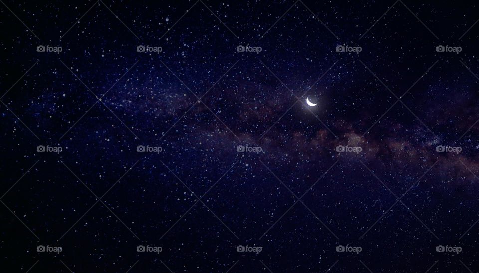 A photo with the sky at night