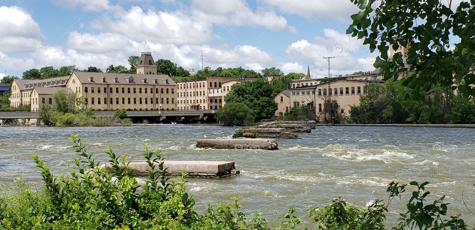 what a view down by the locks