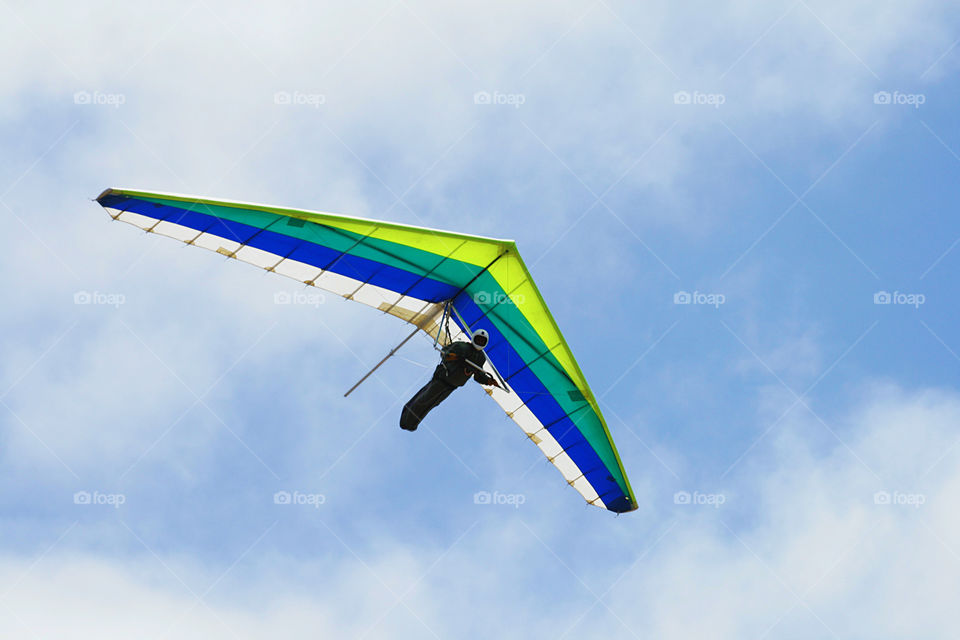 Hang gliding