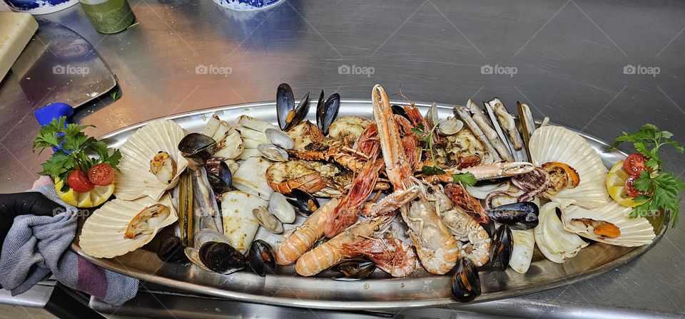 Parrillada de Pescado