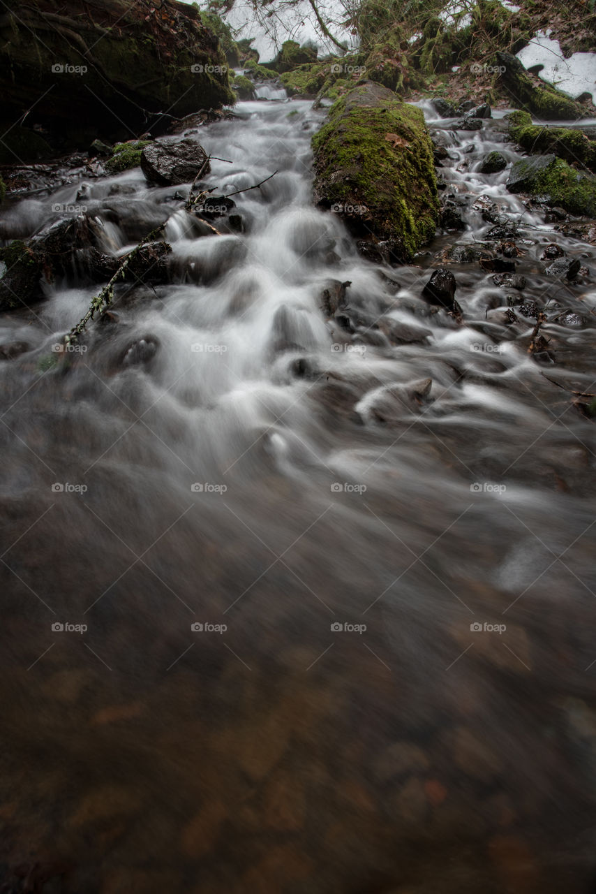 Flowing creek