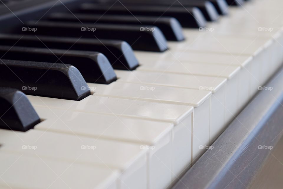 Piano close-up