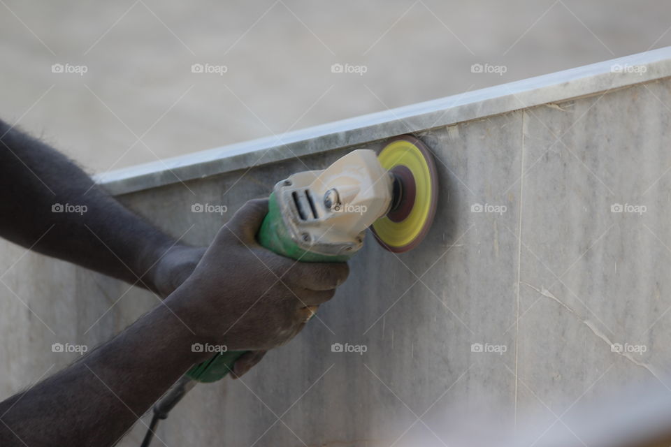 Working Hands Close -up