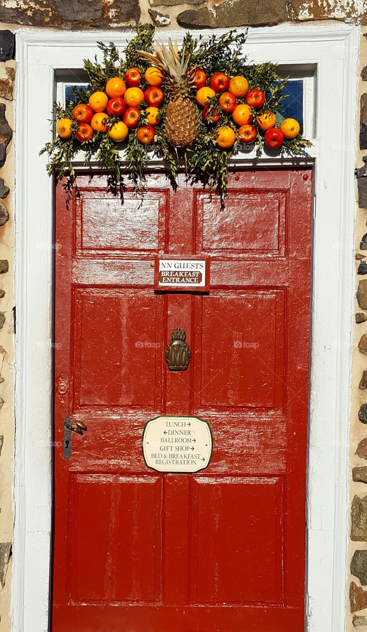 red door