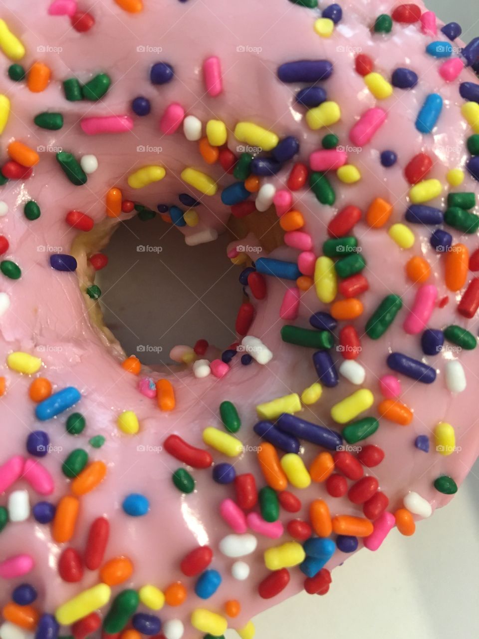 Sprinkled donut 