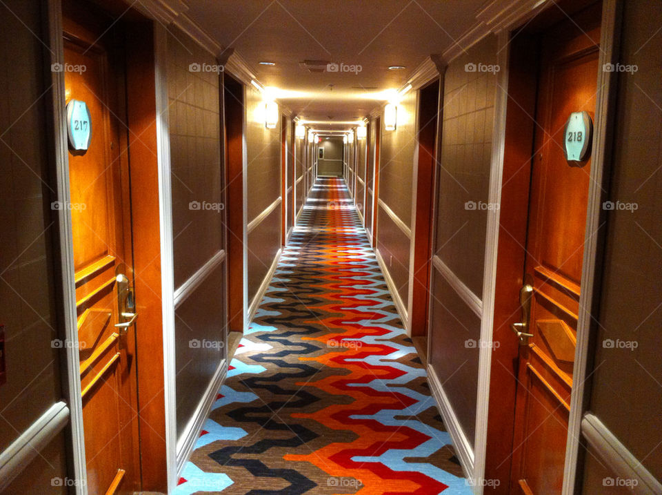 carpet hotel perspective hallway by drossa