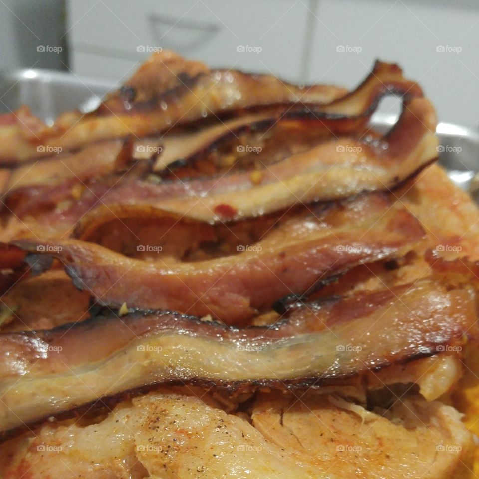 Pork with Bacon