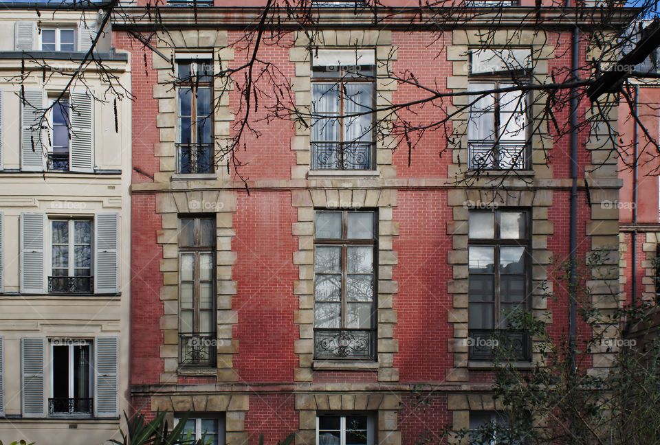 facade of an old building