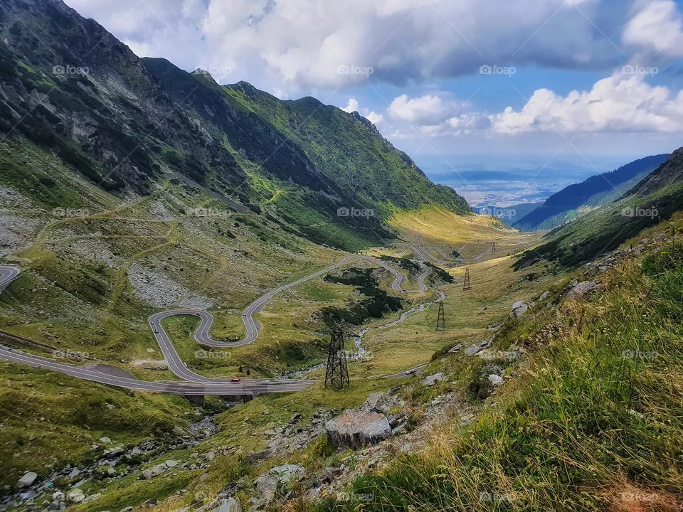Beautiful view, Transfagarasan road
