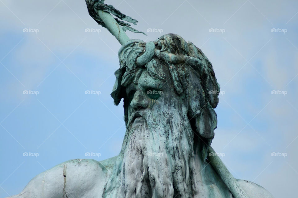 Neptune . Neptune fountain in Berlin