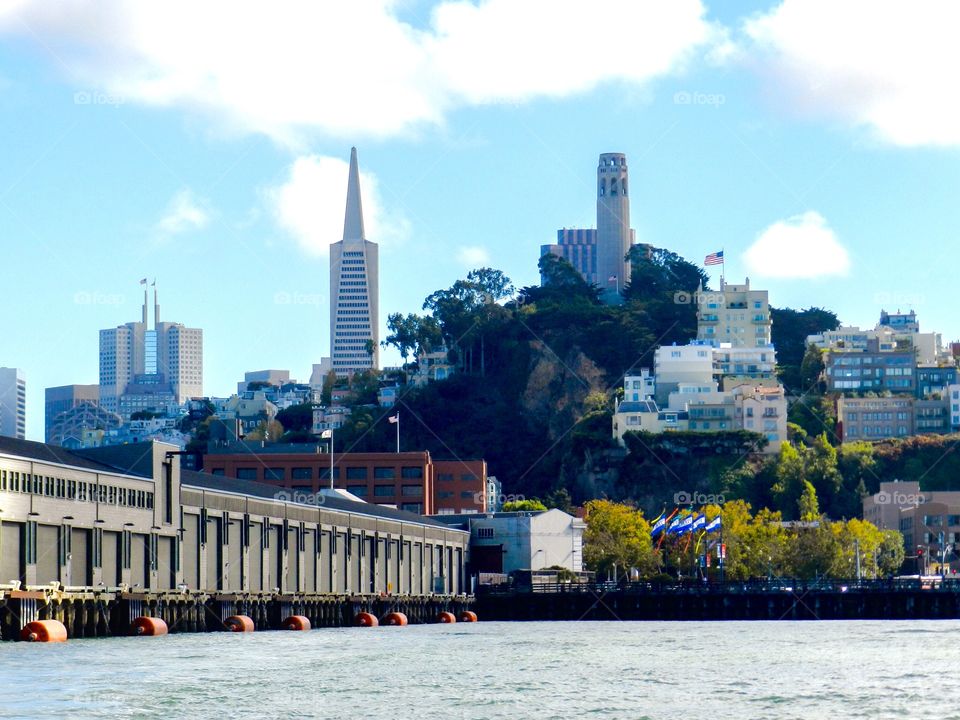 San Francisco from pier 39