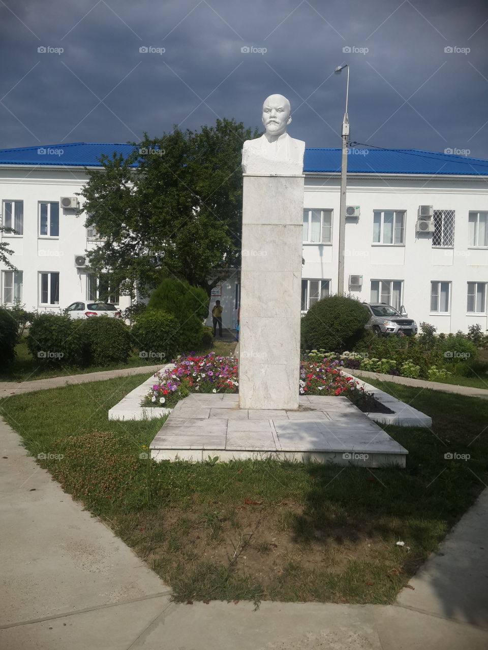 Russian. monument Lenin. 2016