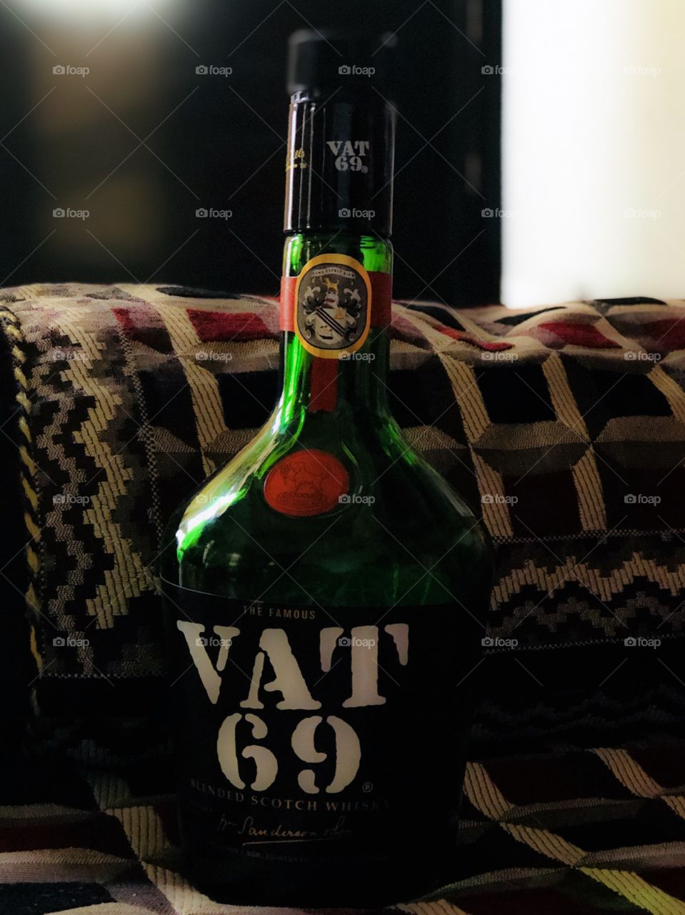 VAT 69 blended scotch whisk.