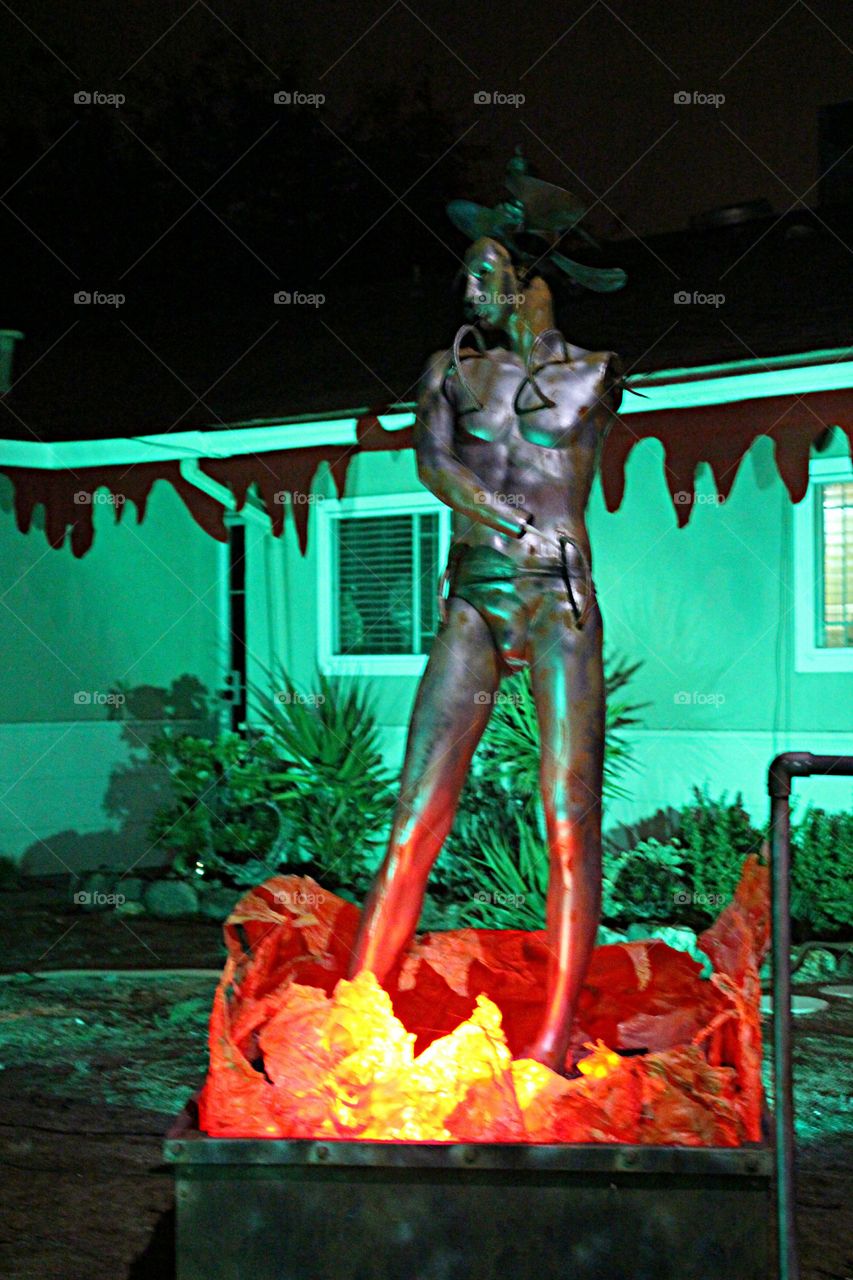 Halloween yard decoration