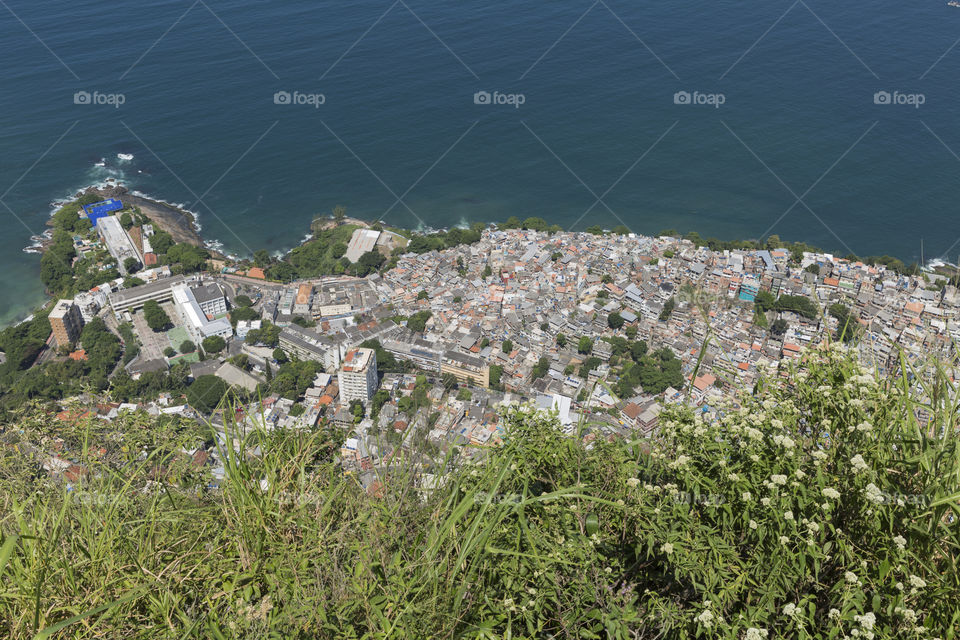 Vidigal community in Rio de Janeiro Brazil.