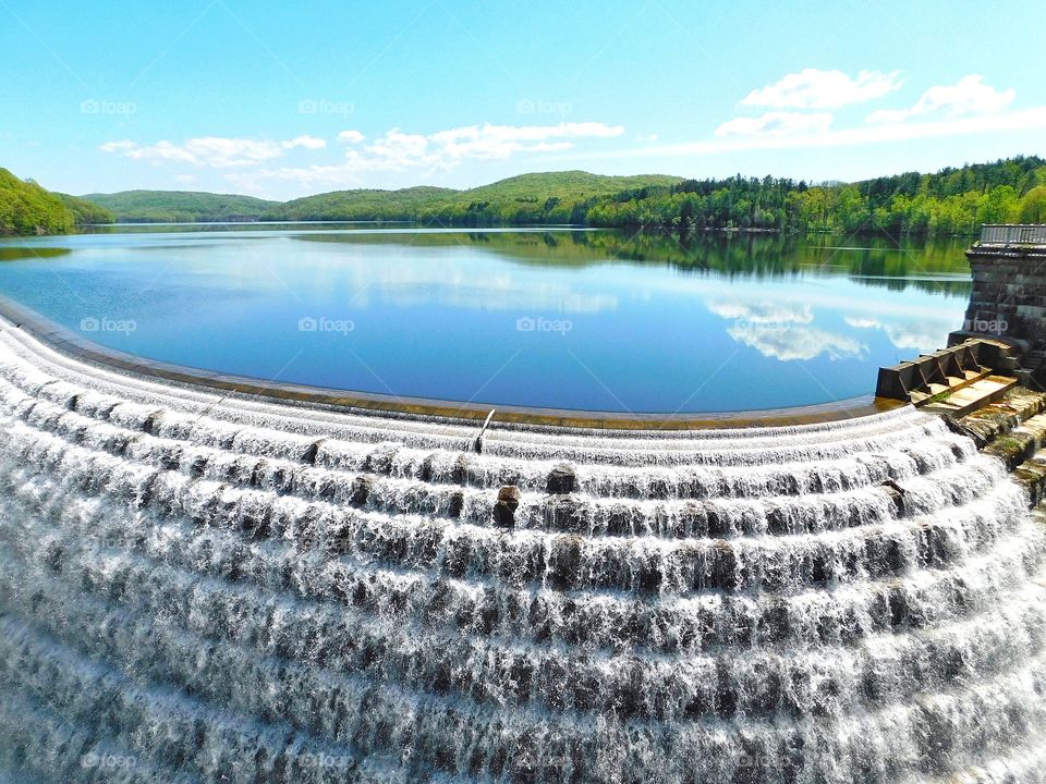 New Croton Reservoir in Croton Gorge 