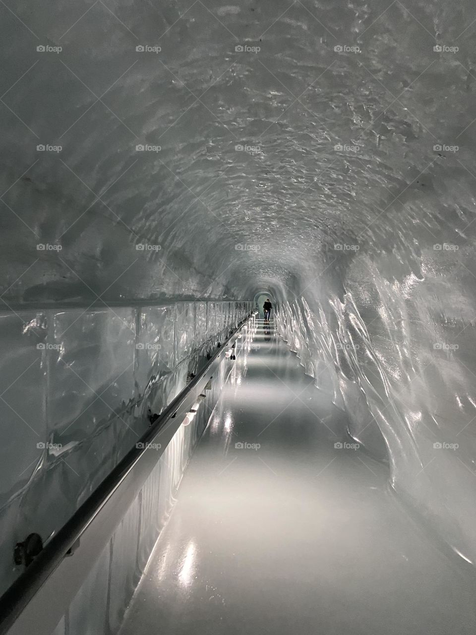 Top of Europe Ice Cave