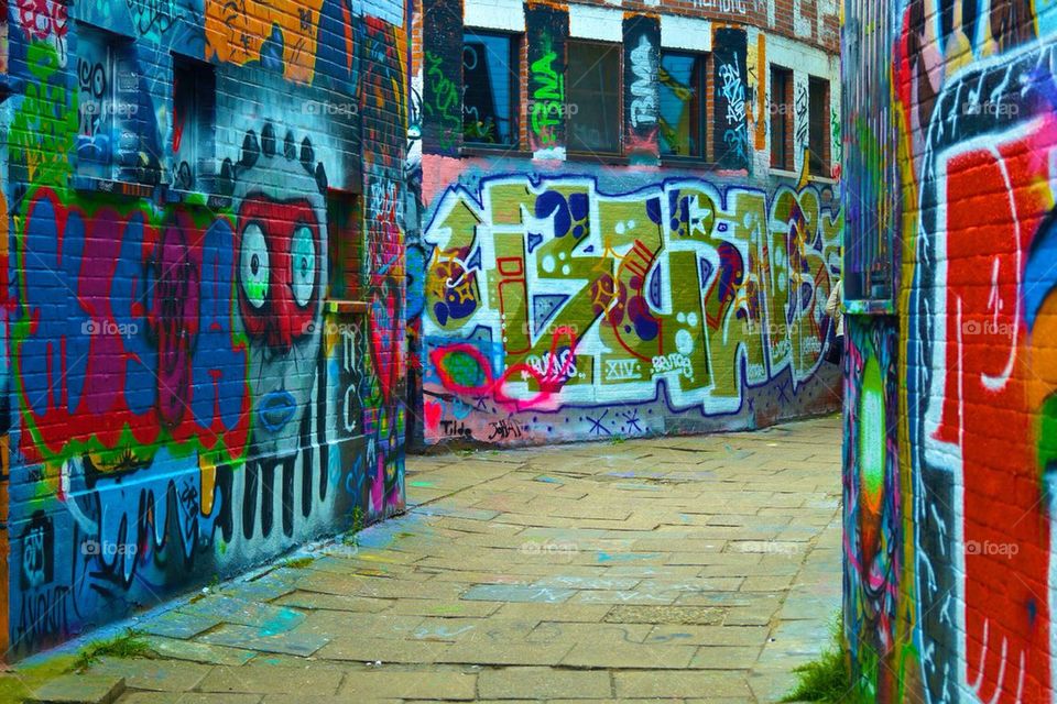 Alleyway Graffiti