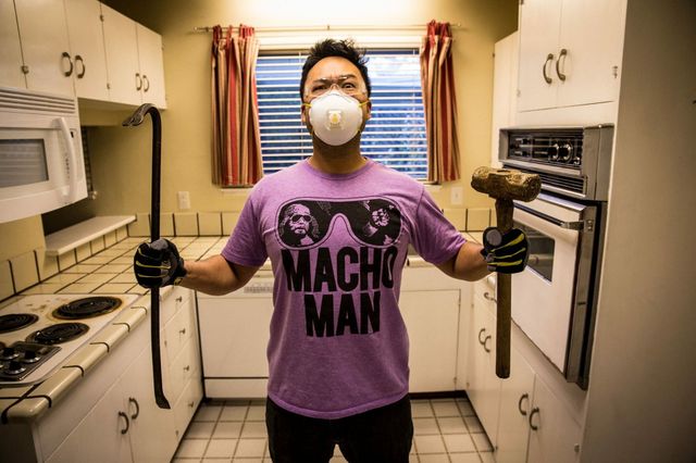 Kitchen demolition!