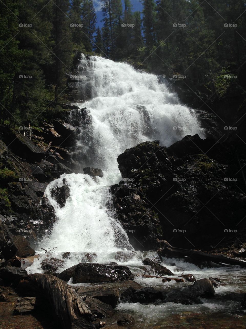 Montana Waterfall