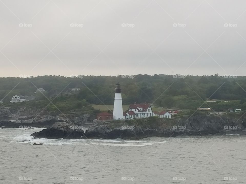 Lighthouse in Maine