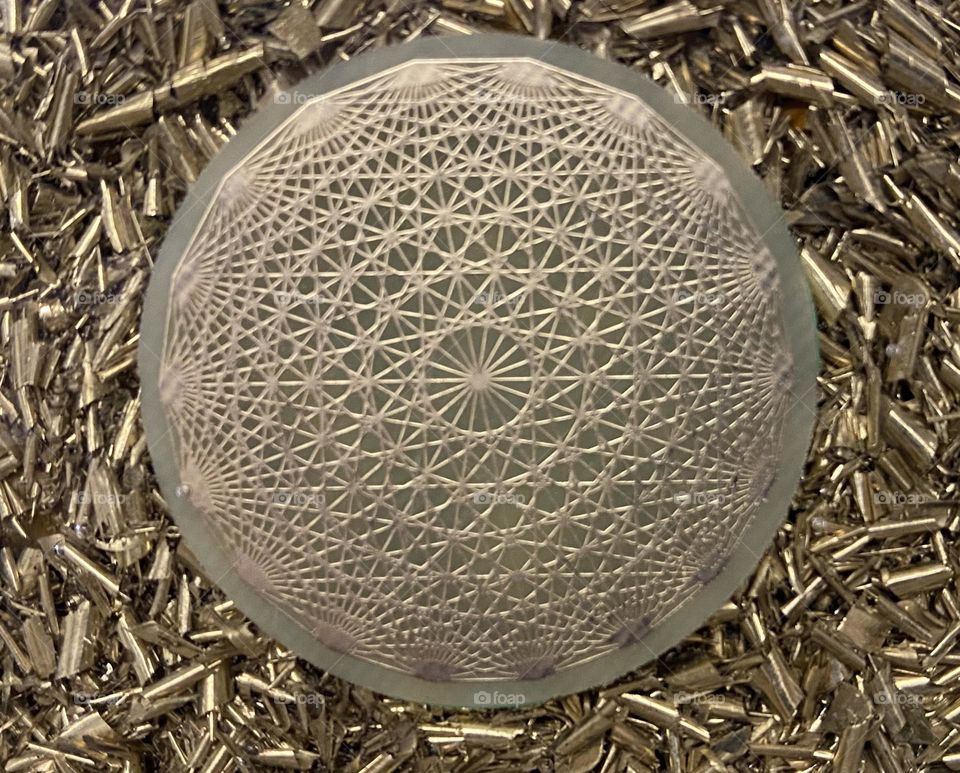 Handmade resin piece