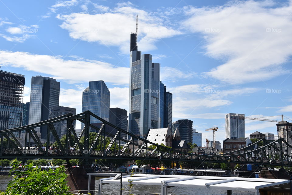 Frankfurt Germany Skyline