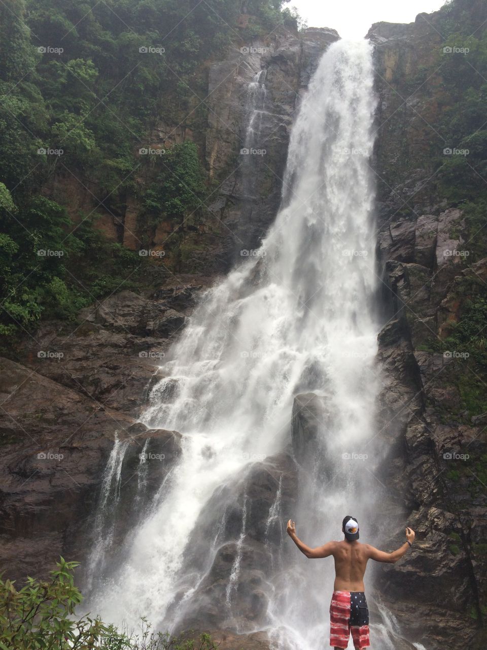 Brazil waterfall