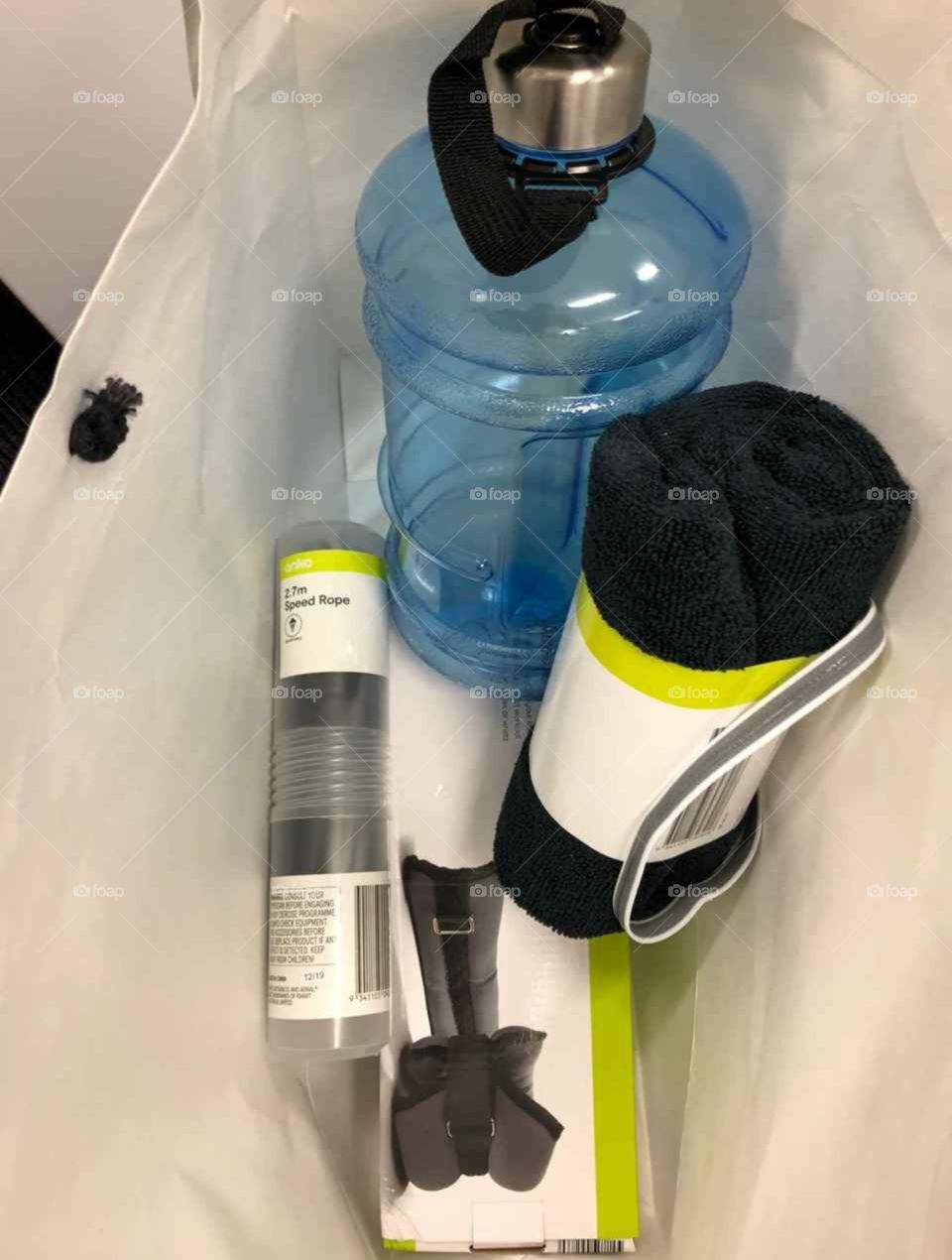 what's in your fitness bag