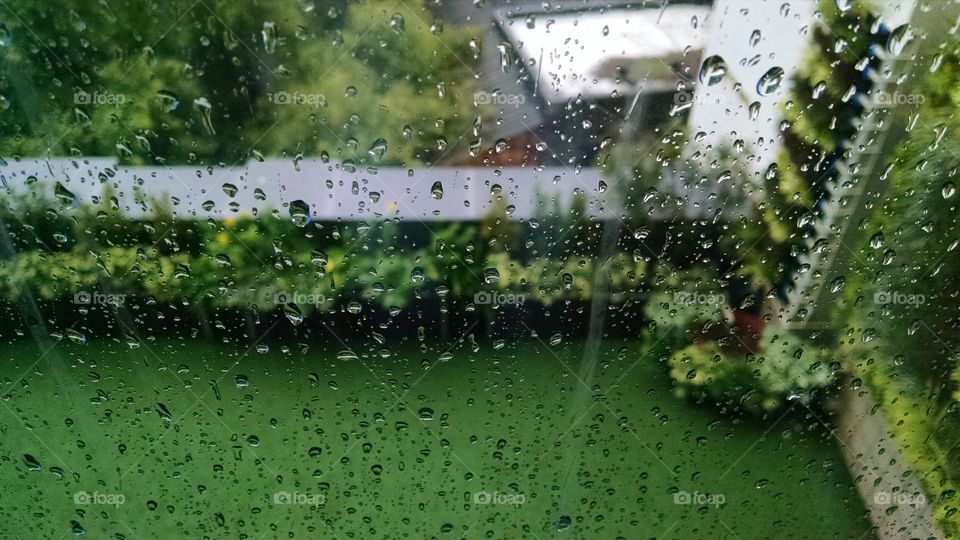 No matter how hard it's raining outside, it's always beautiful from the inside