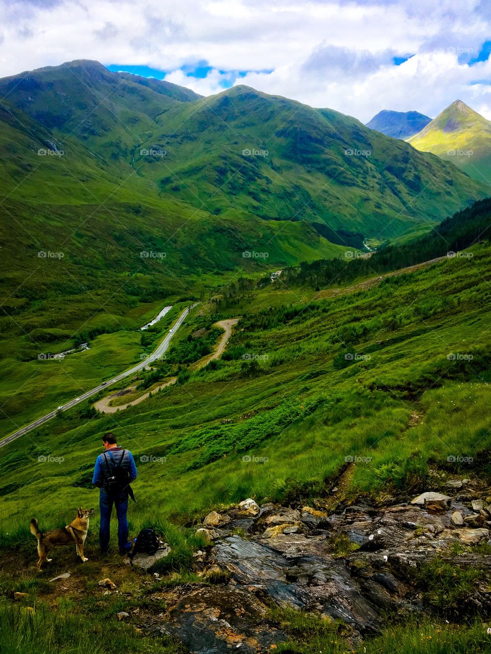 Kyle Glenshiel Landscape scotland Highlands 