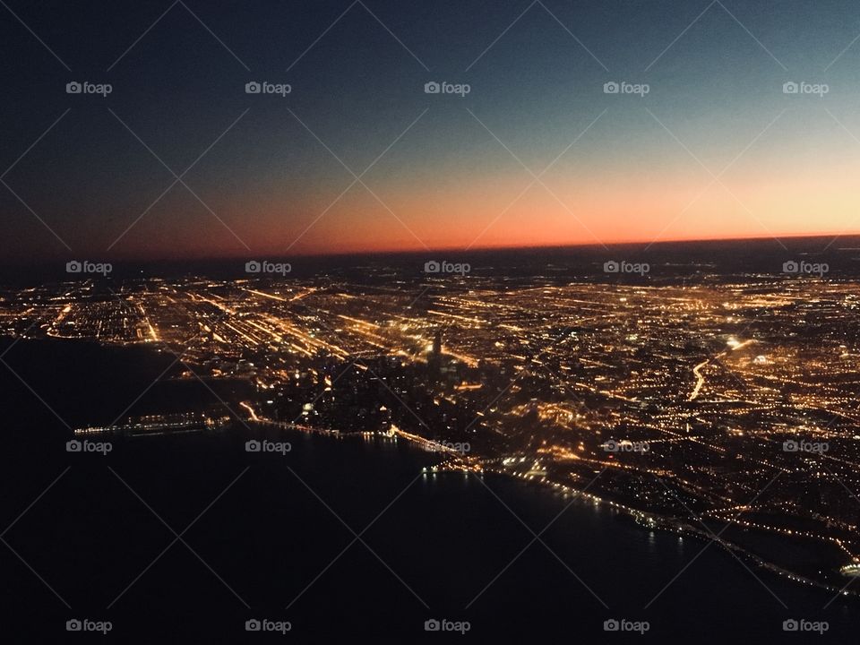 Chicago from the air