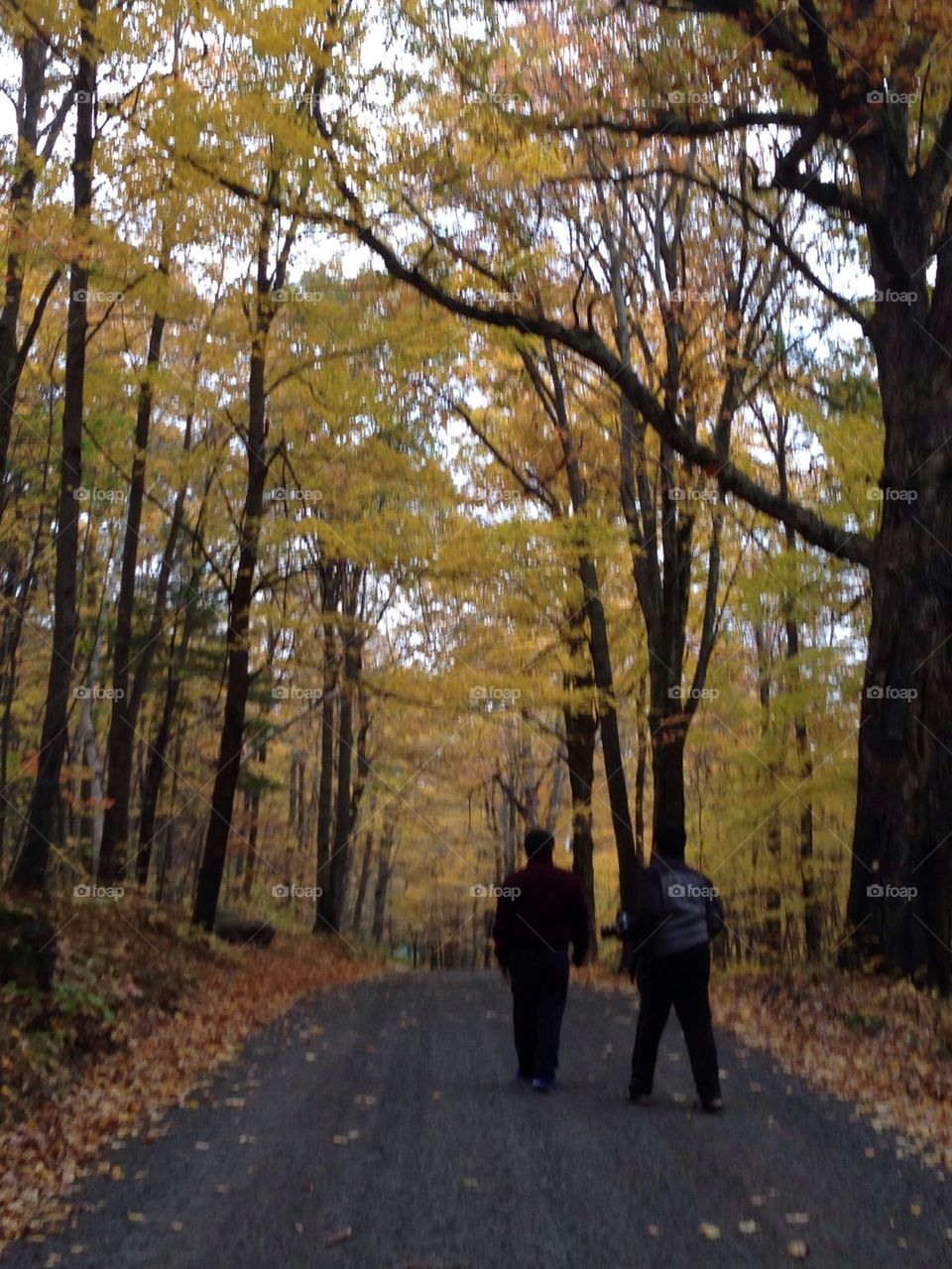 Fall 2013 - Two men walking
