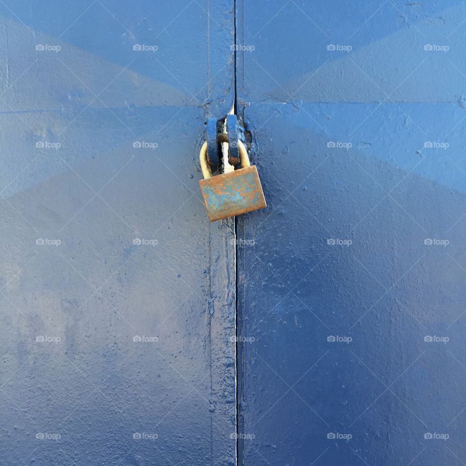 Rusty lock